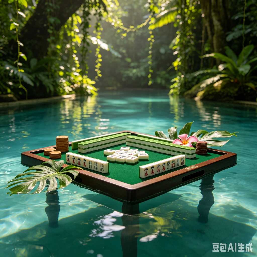 deep print mahjong set