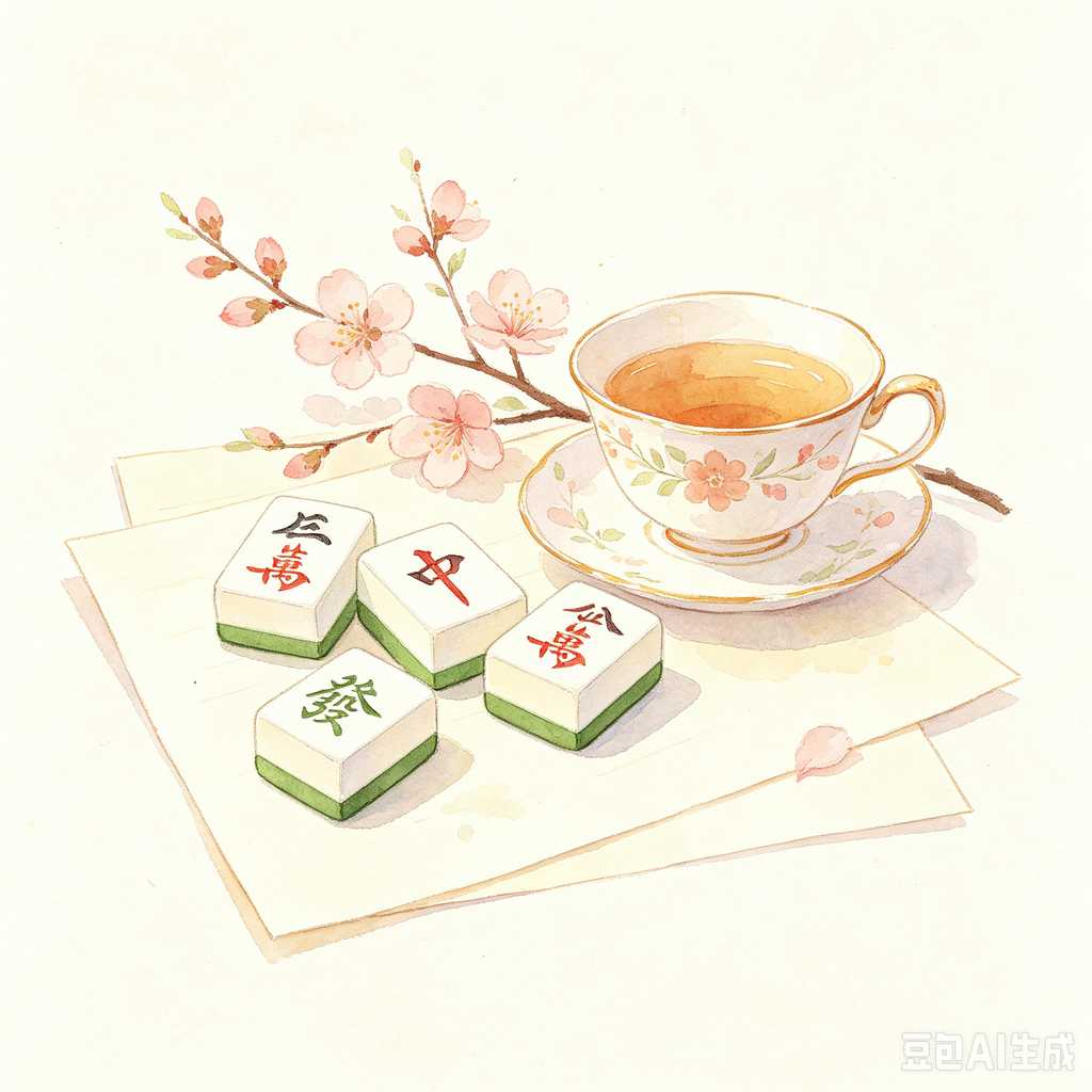 exclusive color mahjong tiles