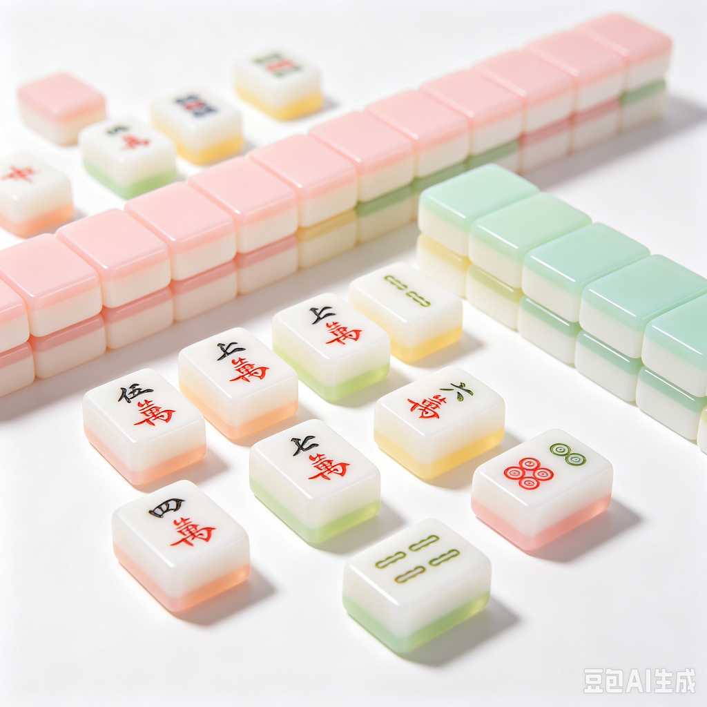 crystal mahjong tiles